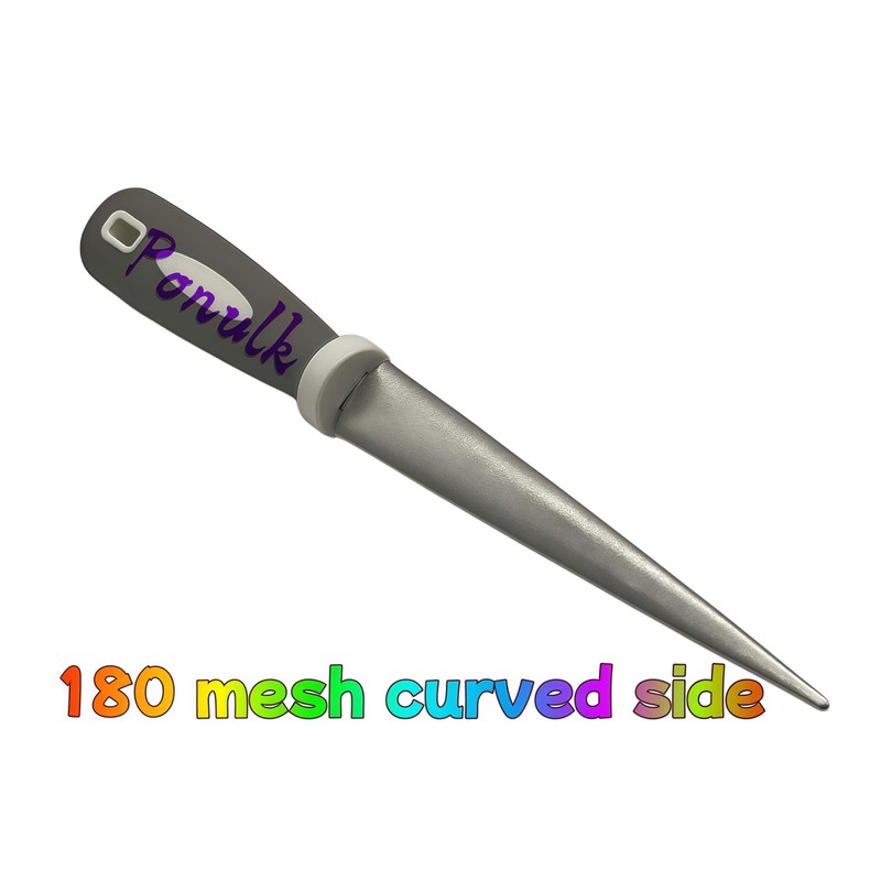 DIY Tool Sharpener For Scissors, Knives and Garden Tools, Dual-Grit