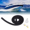 Bilge Pump Installation Kit Black 1‑1/8in Leak Proof Easy Installation
