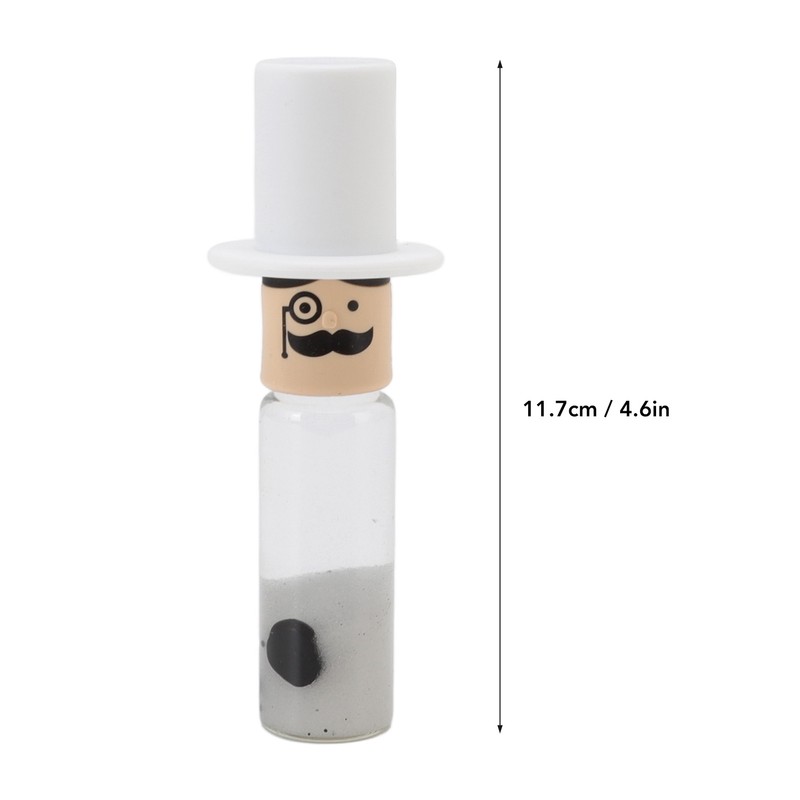 Ferrofluid Display Toy Magnetic Liquid Stress Relief Educational Cylindrical Ferrofluid