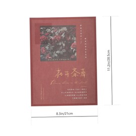 Operitacx Vintage Letter Writing Paper and Envelope Set Artistic Retro Stationery for Letters Invitations and Notes Smooth Paper for Creative Expressions