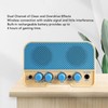 Electric Guitar Amplifier Clean Overdrive Dual Channels AUX Bluetooth for
