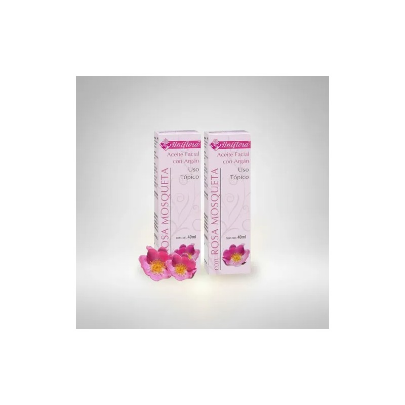 Aceite De Rosa Mosqueta Y Argán 100% Puro 40ml 2pack