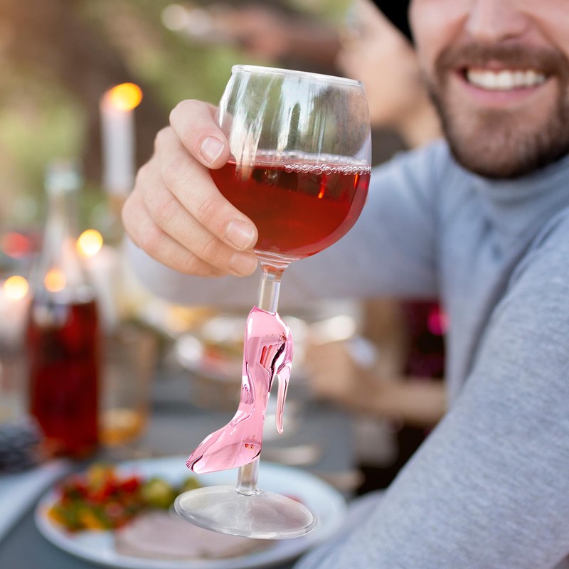 Bothyi Goblet Wine Glass Gift Glassware Long Stem for Juice