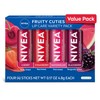 Nivea Fruit 4 piece variety pack, 0.17 Ounce