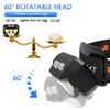 LHKNL Rechargeable LED Headlamp - Ultra-Light & Waterproof, 2-Pack