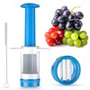 HiYZ Grape Cutter, Fruit Slicer and Veggie Divider with Stainless