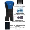 DHERA Men's Trisuit Triathlon padded sleeveless suit Duathlon Running Swimming
