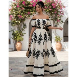 Vestido De Fiesta Casual Sin Espalda Para Mujer