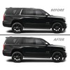 SlickMod Chrome Delete Blackout Vinyl Overlay for 2015-2020 Chevy Tahoe