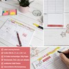 Weekly Planner Pad Including Habit Tracker, 50-Sheet Organiser without Date,