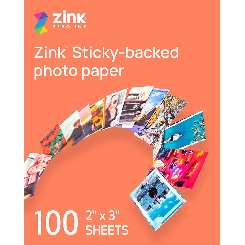 Canon IVY ZINK 2" x 3" Photo Sticker Paper 100