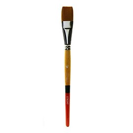 Princeton Snap! 9650ST-075 Taklon Stroke Brush, Gold