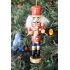 St Nicholas Square Wooden Hand Made 5 Inch Nutcracker Ornament