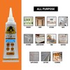 Gorilla Waterproof Caulk & Seal Silicone Sealant, 2.8oz Squeeze Tube