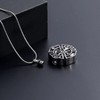 memorial jewelry Firefighter Fire Dept Round Cremation Pendant Cremation Jewelry