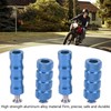 2 Pair Motorcycle Brake Foot Peg CNC Process Plating Precise