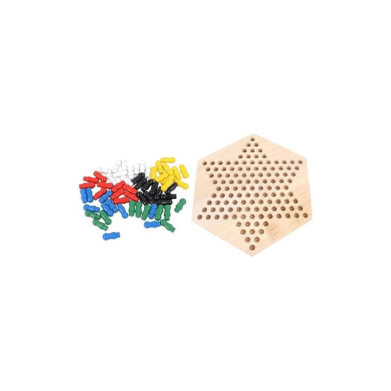 Juego de Damas, Tablero Hexagonal de para ni os (Exclusivo