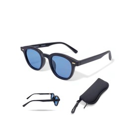 Turf Project Men's Polarized Sunglasses for Golf (Bossrington TPGC-8031) GOLF&CITY Ultra Lightweight UV400 Outdoor Golf Driving Everyday Use, Black