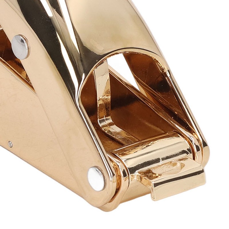 Garlic Press Gold Color Aluminium Alloy Dolphin Style Teeth Design