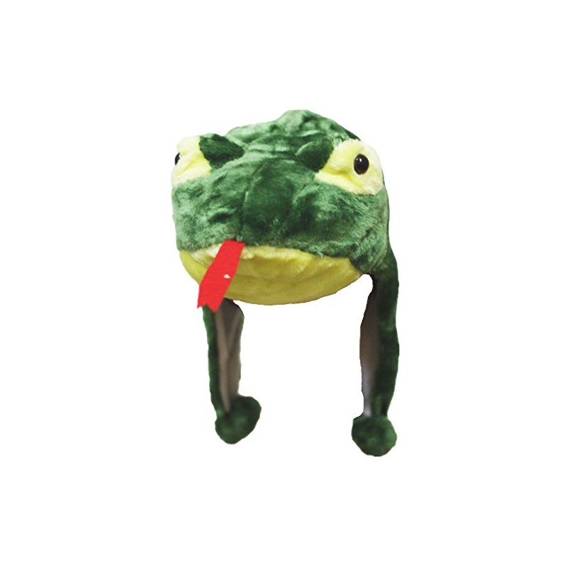 Petitebelle Green Snake Hat (Green, One Size)