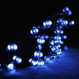 JnDee Safe Voltage 300 Bright LEDs 30 Metres Cool White String Fairy Lights for Christmas Tree Party Wedding Events, 8 Modes, Timer, Long Lead