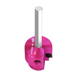 JYINCPED PVC Fitting Saver 3/4-Inch Head, PVC Pipe Reamer,Socket Saver with 1/4-Inch Hex Shaft,Plastic Pipe Fitting Reamer for Plumbing Sch.40 CPVC ABS Hub, Fit Standard 1/2" drills