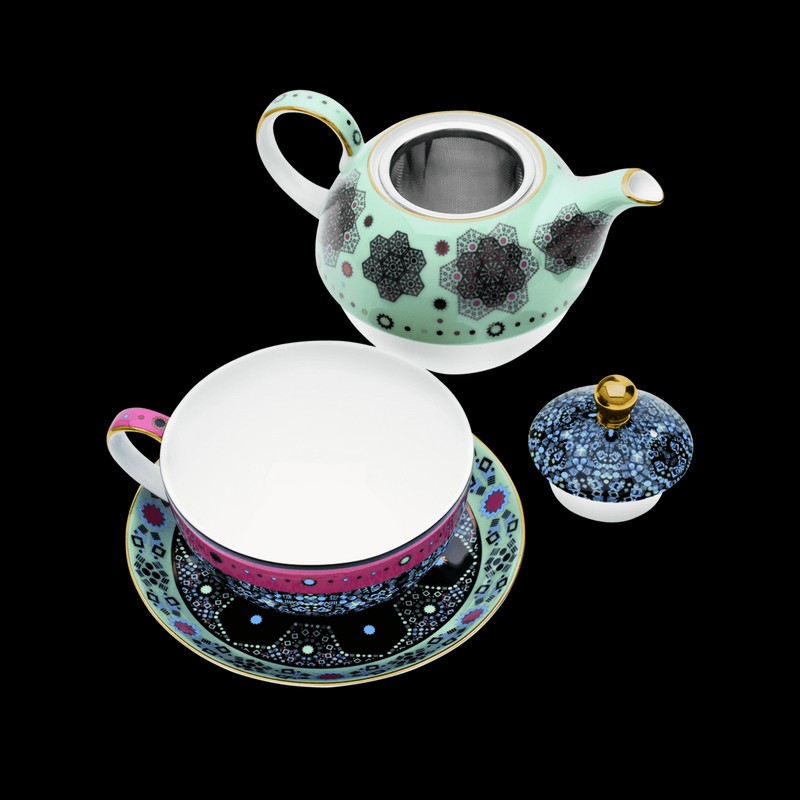 T2 Tea-Moroccan Tealeidoscope Aqua Tea For One 450ml