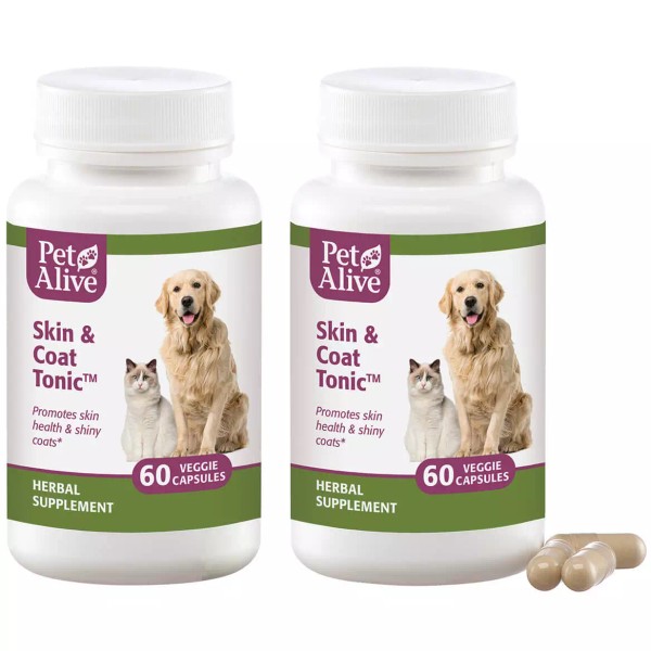 Fox Valley Traders PetAlive Skin & Coat TonicTM 2 Pack
