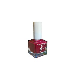 ADRIANNE K NONTOXIC BURGUNDY/RED SHIMMER NAIL POLISH, VELVETTE! QUICK DRY. VEGAN, 51 FL OZ