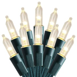 FUNPENY Battery Operated Christmas 50LED Clear Mini String Lights,4 Pack 16 FT Waterproof Fairy Lights with 8 Lighting Modes, Xmas Decorations for Indoor Outdoor Garden Party Decor (Warm White)