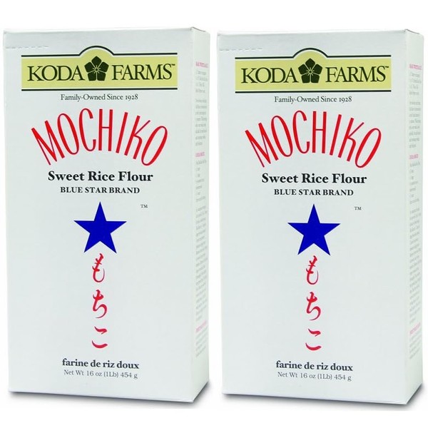 Mochiko Sweet Rice Flour, 16 Ounce (Pack of 2)