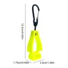 Glove Clip,Mitten Carabiner Grabber - Hangable High Load Bearing Glove