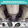 Exhaust Hanger, 4-Pack 2-Hole Rubber Mounts, High-Density Rubber, Reduces Vibration