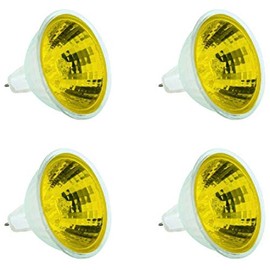 DIMPLEX Opti-Myst Series Halogen Bulbs, 4 Pack (Model: RB400), 153 BTU, 12 Volt, 45 Watt