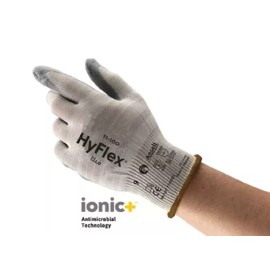 Ansell HyFlex 11-100 Nylon Safety Gloves Touchscreen Compatible Size 9 Large/LG 12 Pair