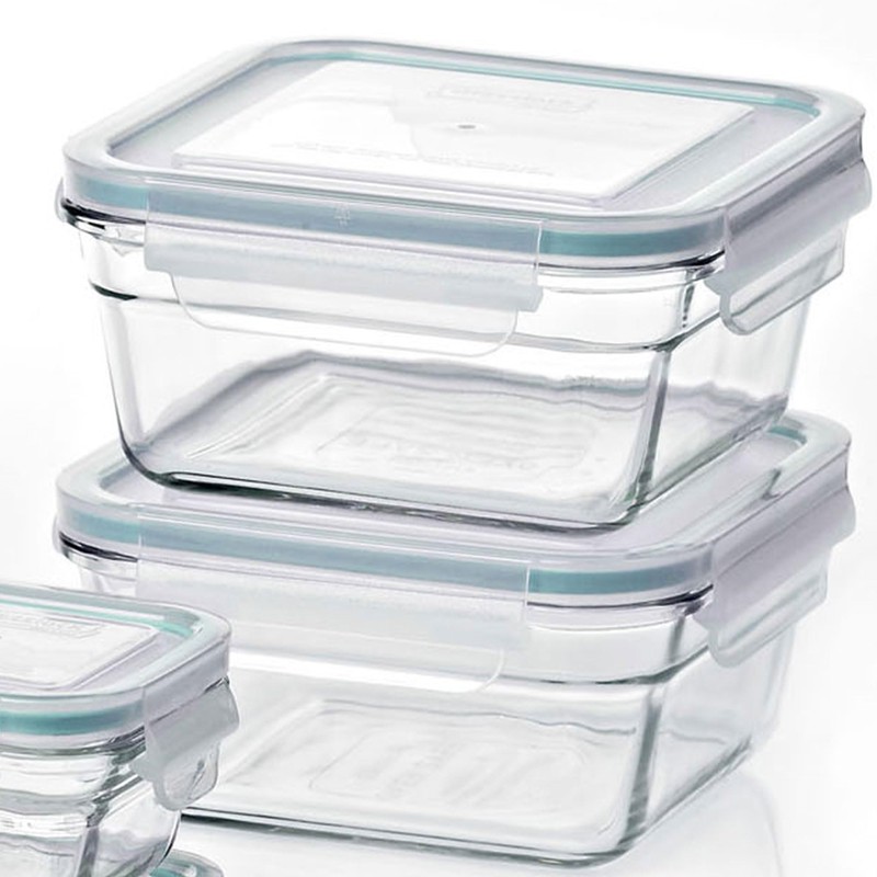 Glasslock Oven and Microwave Safe Glass Food Storage Containers 12
