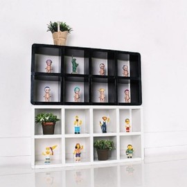 The Clean DIY Mini Figure Stand 4x2 / 더크린 DIY 미니 피규어장4x2