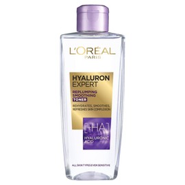 L'Oréal Paris Hyaluron Expert Replumping Toner, Hyaluronic acid, removes traces of makeup and refreshes skin complexion, 200ml