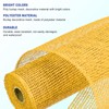 MECCANIXITY 3pcs 10 Inch Poly Burlap Mesh for Wreath, Decorative