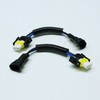 PA LED 2pcs H8 H11 CERAMIC WIRE HARNESS KIT HID