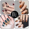 JANLOFO Nail Tips, Clear, False Nails, 500 Pieces, Long Nail