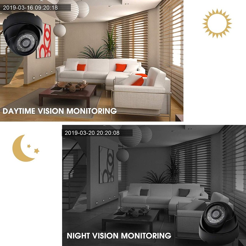 ELP 1080P Webcam 2 Megapixel Infrared Night Vision, Security Camera,