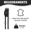 Kzzyiifw Baseball Glove Replacement Ring-Widened Comfortable Thumb Leather Strap for