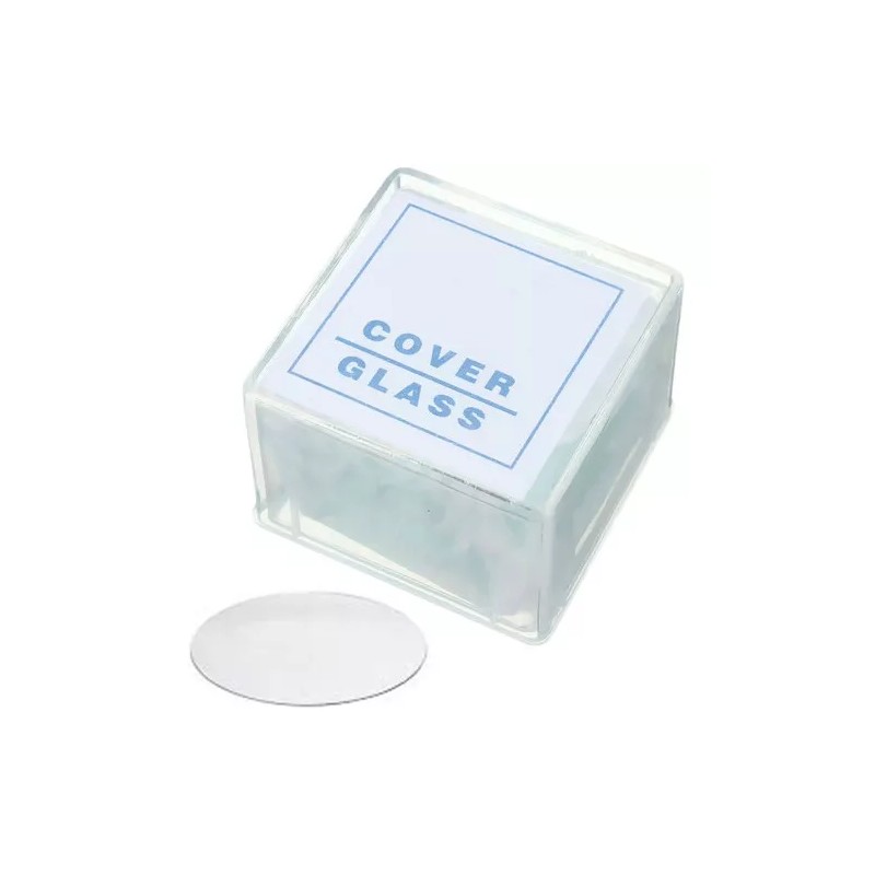 Velab Cubreobjetos 22 Mm Redondos 1000 Piezas Velab