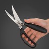 Kitchen Scissors Stainless Steel Automatic Rebound Food Shears Ultra Sharp