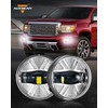 Auxbeam LED Fog Lights Replacement for GMC Sierra 1500 2007-2013,