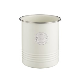 Typhoon Living Cream Utensils Pot, 15cm