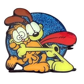 Garfield x Zen Monkey Studios: Odie's Hug - Collectible Enamel Pin