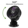 Holmes 4” On-The-Go Personal Fan with Clip – 3 Speeds,