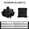 Mciepny Gateron Oil King V2 Linear Keyboard Switch,5 Pin 55gf